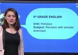 6. Sınıf İngilizce Dersi - Konu: Revision with sample exercises - (1 Nisan 2020 Çarşamba)