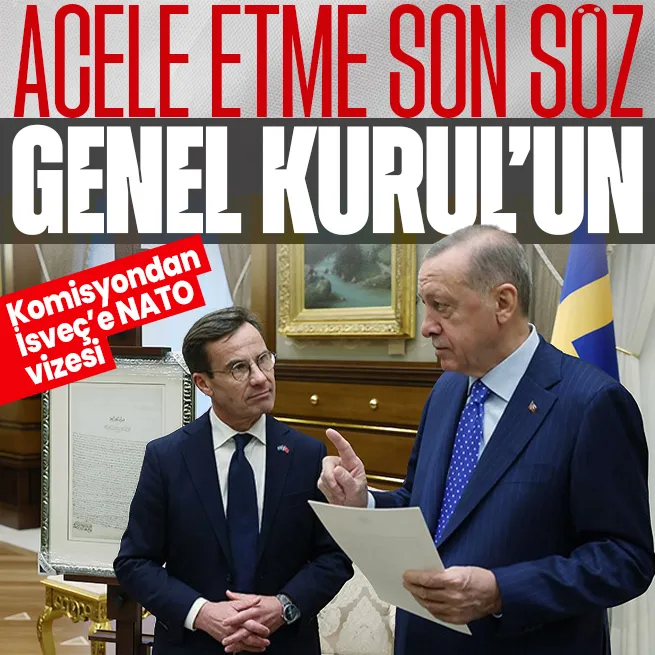 SON DAKİKA HABERLERİ | İsveçin NATOya katılım protokolü TBMM Dışişleri Komisyonunda kabul edildi! ABDden ilk açıklama