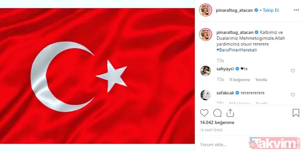 Barış Pınarı Harekatı'na susanlara Yusuf Güney'den anlamlı video! Ünlü isimlerden Barış Pınarı Harekatı'na destek yağıyor... - 12