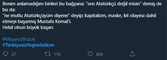 Yeşim Salkım'ın maske üreticileri ile ilgili skandal açıklamalarına sosyal medyadan büyük tepki-6