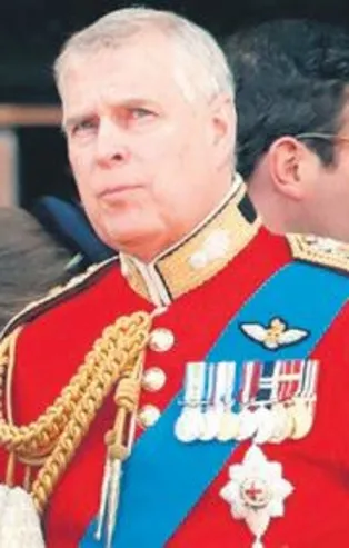 Prens Andrew panikte