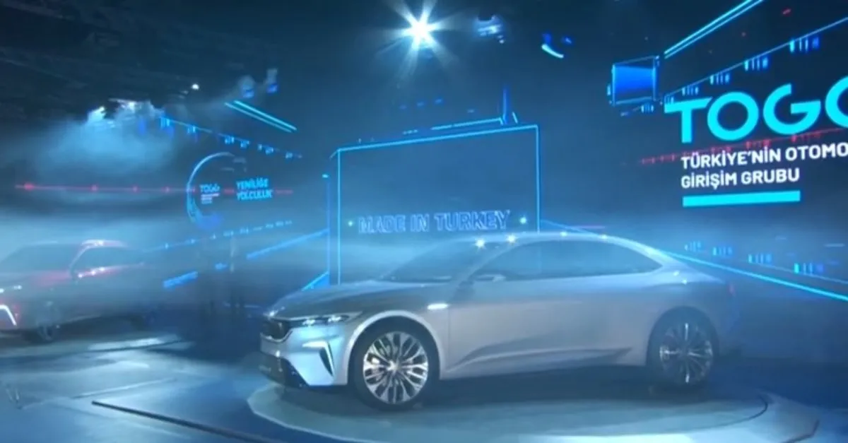 Yerli Otomobil Sedan  . Işte Yapılan Tanıtım Ile Ilk Gösterimi Yapılan Yerli.