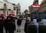 Eminönü'nde hareketli dakikalar