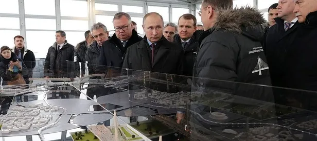 Türk firmasının dev projesini Putin açtı