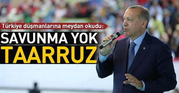 Savunma yok taarruz