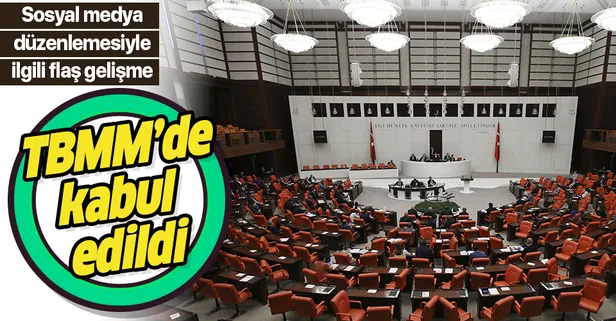 Son dakika: Sosyal medya düzenlemesi TBMM'de kabul edildi
