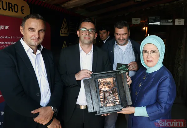 Emine Erdoğan Saraybosna'da Umut Tüneli'ni ve Saraybosna Maarif Okulu'nu ziyaret etti - 6