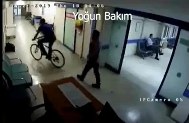 Ordu'da ilginç olay: Doktor ameliyathaneye bisikletle girdi!-2
