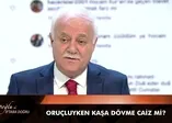 Oruçluyken kaşa dövme yaptırmak caiz mi?