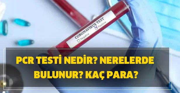 PCR testi nedir? Nerelerde bulunur? Kaç para?