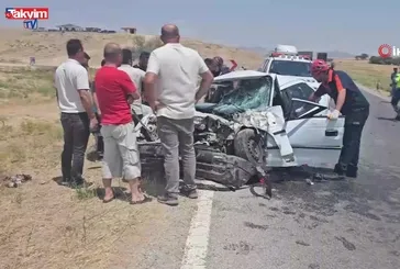 Aksaray'da feci kaza: 1 ölü 3 yaralı