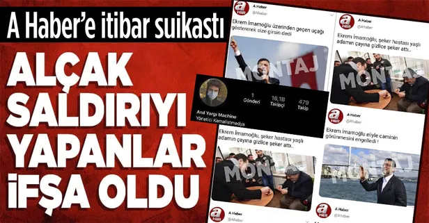 A Haber'e itibar suikastı! Mansur Yavaş'a çalıştığı iddia edilen hesaplardan alçak paylaşımlar
