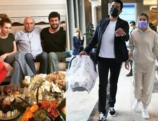 Kenan İmirzalıoğlu'nun yeni doğum yapan eşi Sinem Kobal evinin terasından paylaştı! Annesi de yanında...