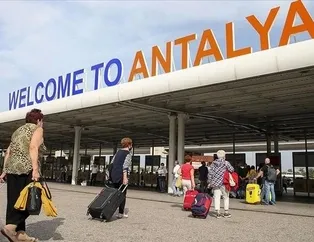 Antalya’ya turist akını