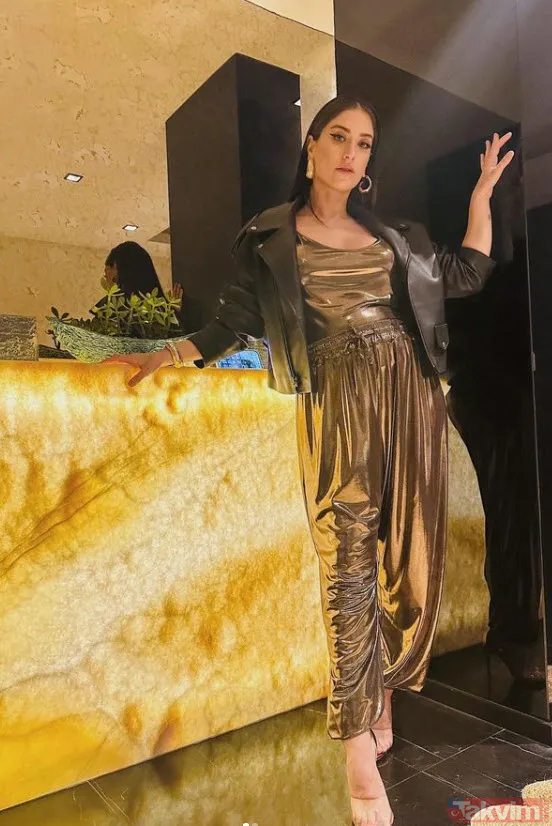 Karnı burnunda haliyle depremzedeler için kolları sıvamıştı! Hazal Kaya ikinci kez anne oldu! İşte Leyla Süreyya bebek - 16