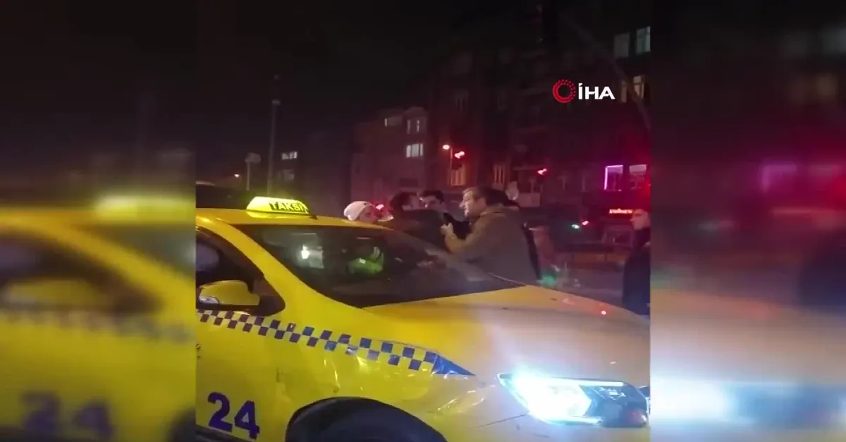 Beyoğlu’nda taksici terörü: Yaptıkları ile şoke etti! Gözaltına alındı