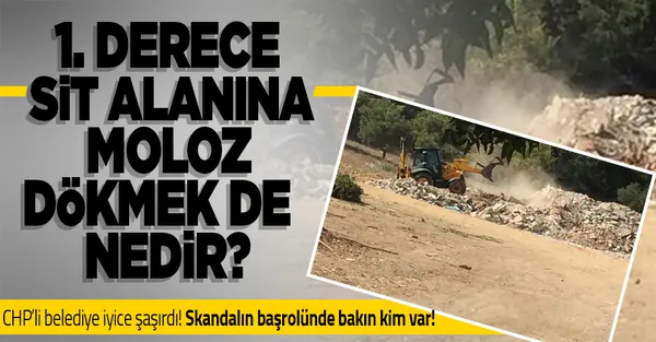 CHP'li Adalar Belediyesi'nden bir skandal daha! 1. derece sit alanına moloz döktüler!-1