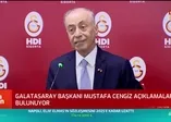 Galatasaray Başkanı Mustafa Cengiz'den Başkan Recep Tayyip Erdoğan'a: Türk sporu adına teşekkür ederim