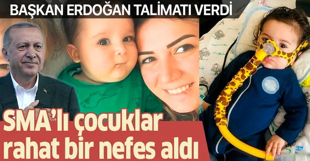 SMA’lı çocuklara hayat öpücüğü: Başkan Erdoğan devreye girdi aileler rahat nefes aldı!