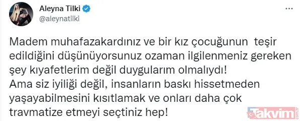 Aleyna Tilki’nin iç çamaşırı isyanı tepki çekti! Sosyal medyada yorum yağdı: “İzlenmek, dinlenmek için neredeyse soyunuyorlar...” - 9