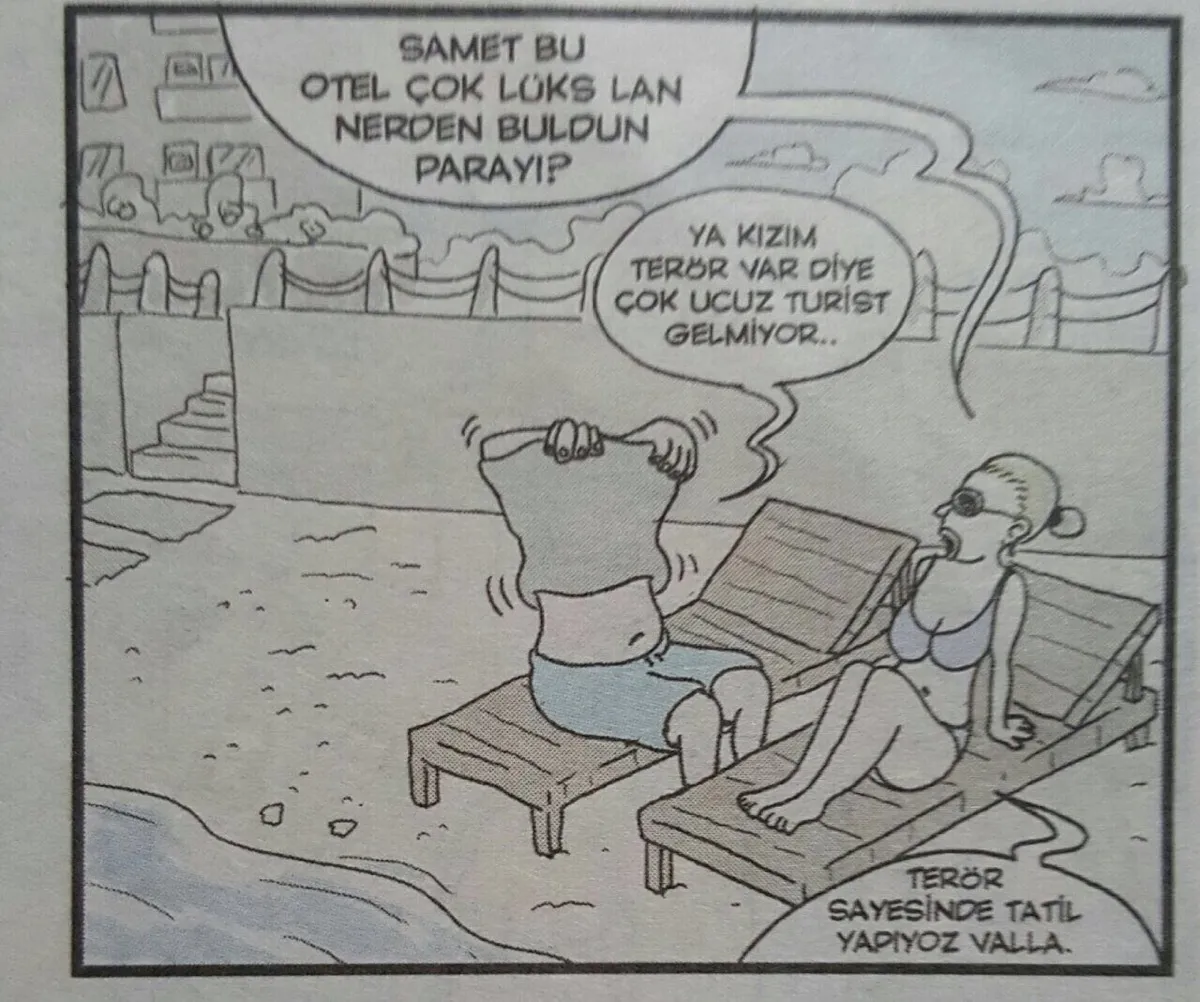 Gezici dergi Leman'dan alçak karikatür-1