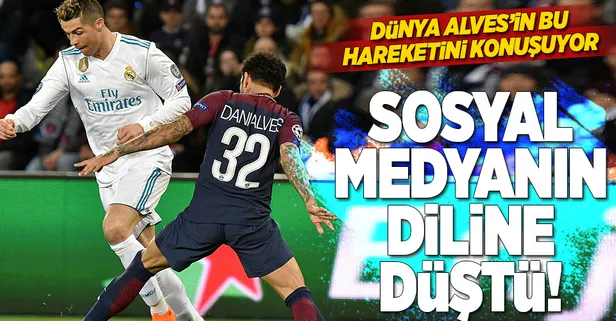 Dünya Alves'in bu hareketini konuşuyor