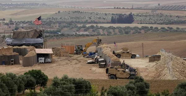 Reuters görüntüledi: ABD, Menbiç’e yeni üs kurdu!-1