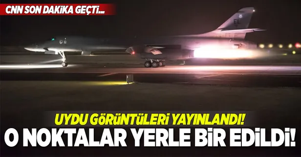 Suriye’de vurulan tesisler uydudan görüntülendi!-1