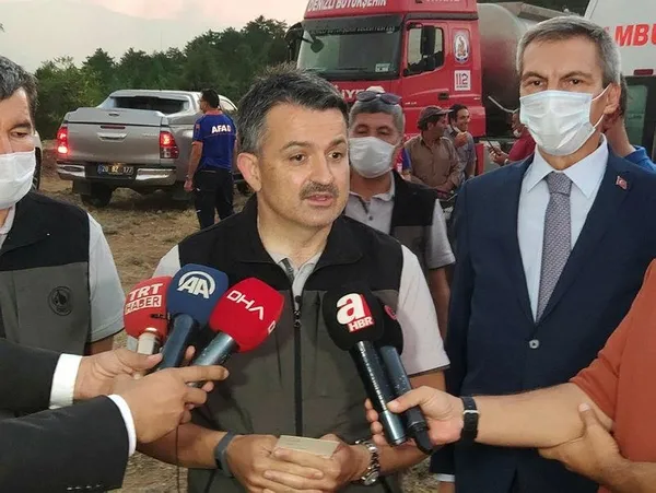 Denizli Çardak'ta orman yangını! Ekipler müdahale ediyor-4
