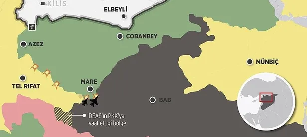 Fırat Kalkanı'na karşı DEAŞ-PYD ittifakı
