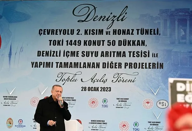 Başkan Erdoğan'dan Denizli'deki toplu açılış töreninde önemli açıklamalar | 18 milyar lira değerindeki 232 tesis hizmete girdi-4