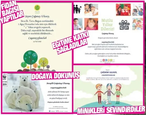 29 yaşına giren Çağatay Ulusoy'a hayranlarından sürpriz hediye - 1