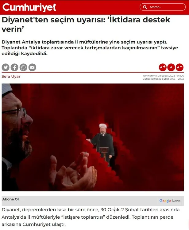 diyanet-isleri-baskanligindan-cumhuriyetin-secim-uyarisi-haberine-yalanlama-hukuki-islem-baslatilacak-1677590601648.jpg Diyanet İşleri Başkanlığı'ndan Cumhuriyet'in 'Seçim uyarısı' haberine yalanlama: Hukuki işlem başlatılacak-2