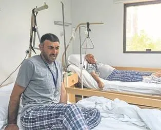 Şehitler etraftaydı