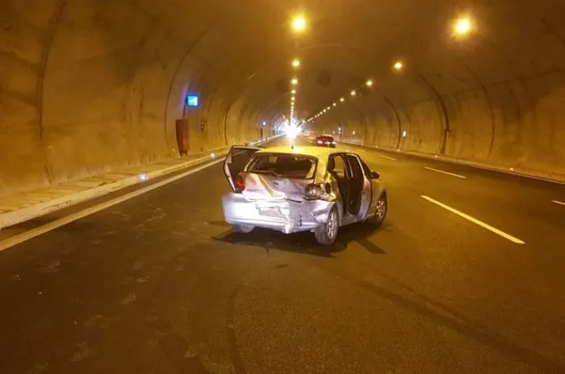 Kuzey Marmara Otoyolunda kaza: 1 yaralı