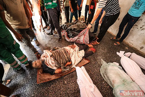 Soykırımcı İsrail Eş-Şati Mülteci Kampı'nı vurdu: Çok sayıda ölü ve yaralı var - 24