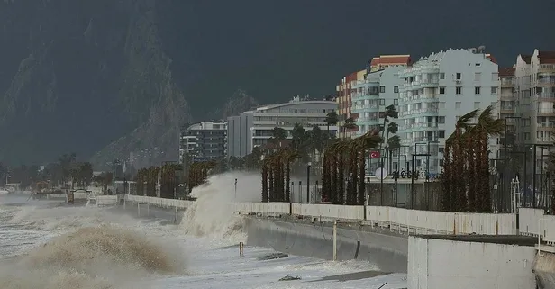 Meteoroloji'den Antalya için fırtına uyarısı