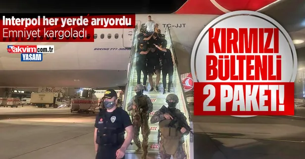 Son dakika: Interpol tarafından kırmızı bültenle aranan 2 suç makinesi yakalandı