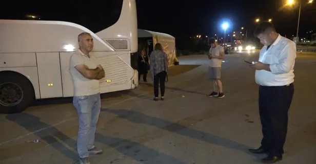 Arızalı otobüs ile yolcu taşıyan firmaya binlerce lira ceza kesildi