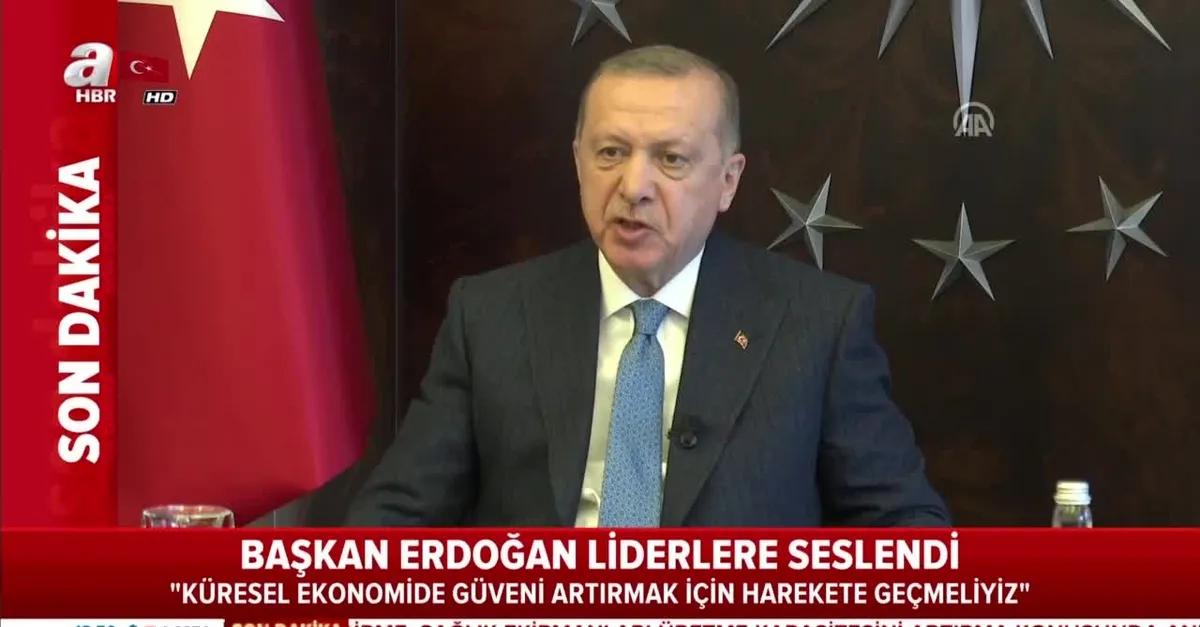 Başkan Erdoğan G-20'de liderlere seslendi