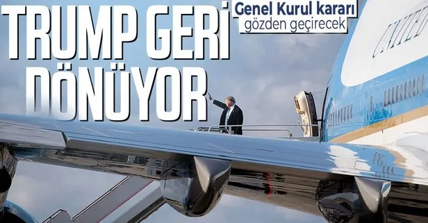 Donald Trump geri dönüyor