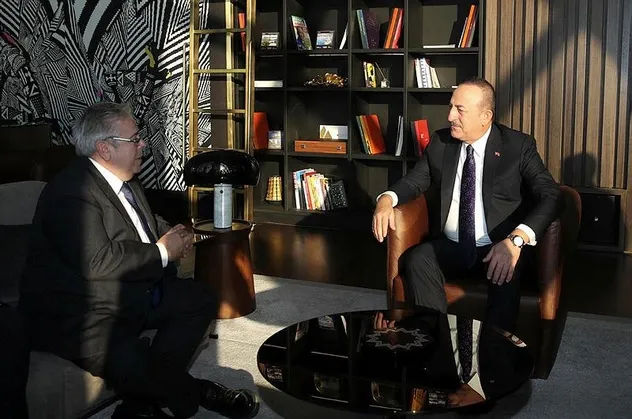 Son dakika: Dışişleri Bakanı Mevlüt Çavuşoğlu, AP'nin yeni Türkiye Raportörü Amor'u kabul etti