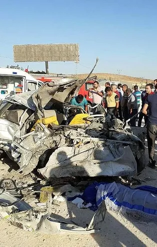 Gaziantep'te feci kaza! Ölü ve yaralılar var