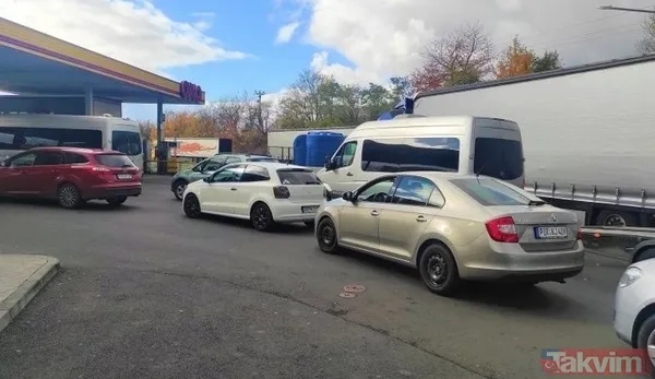 SON DAKİKA: Avrupa'da akaryakıt krizi! Almanlar akaryakıt krizi için komşu ülkelere akın ediyor - 3