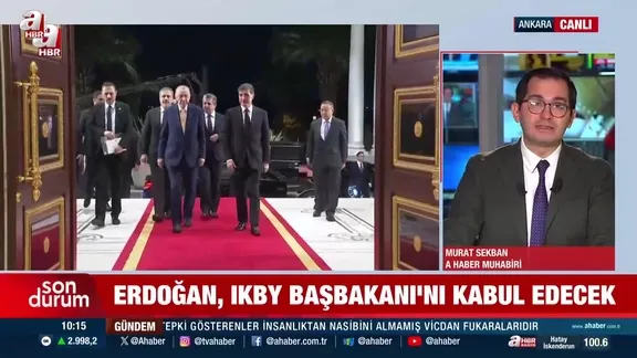 Başkan Erdoğan IKBY Başkanı Barzani'yi kabul edecek