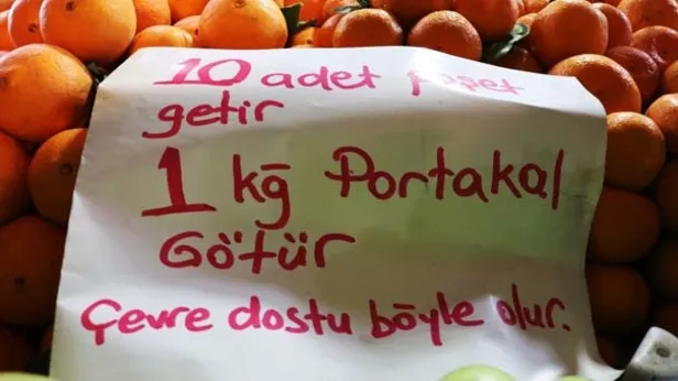 Malatya'da bir esnaftan ilginç poşet uygulaması-5