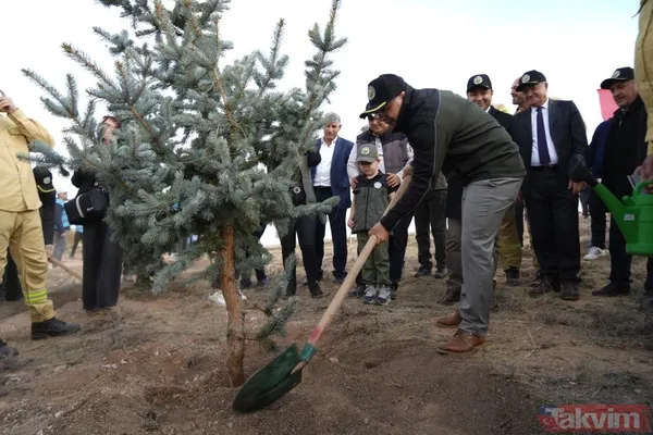 Niğde'de, Devlet Bahçeli Bulvarı Niğde Valiliği Şehitler Ormanı Sahasında Fidan Dikme Programı Düzenlendi. Programa Vali Cahit Çelik, Belediye Başkanı Emrah...