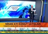 Nisan ayı konut satış rakamları açıklandı