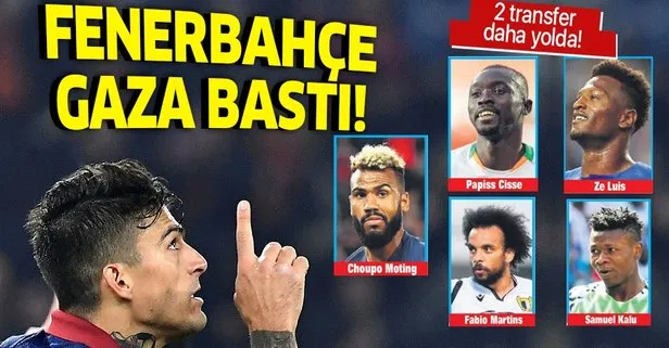 Fenerbahçe'de 1 forvet 1 de kanat yolda