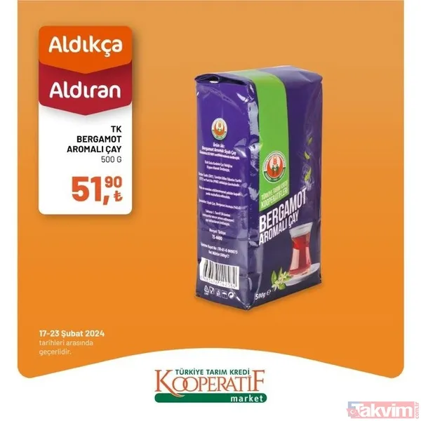 Tarım Kredi KATALOĞU 19-23 Şubat 2024 FİYAT LİSTESİ! Kooperatif market 32 üründe fiyatları indirdi! 2 katlı 6'lı kağıt havlu 54.90 TL... - 16